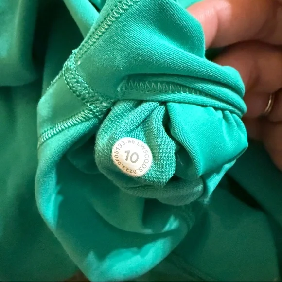 Lululemon Wunder Train Aqua Leggings (10) - Picture 5 of 5